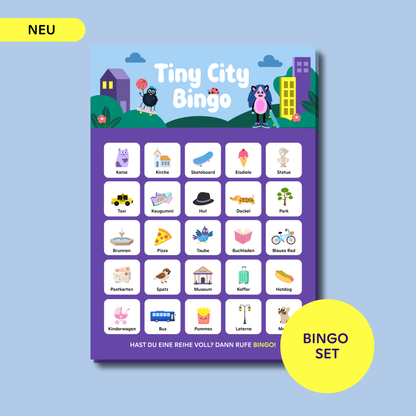 Tiny City Bingo - Outdoor-Spiel für Kinder