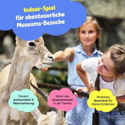 Tiny Museum Bingo - Naturkunde - Indoor-Spiel für Kinder